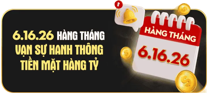 Khuyến mãi nạp lại hàng ngày 868vip